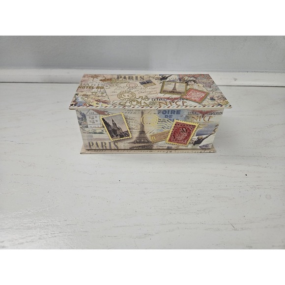 Punch‎ Studio Keepsake Music Box With 4 oz. ROSE Bar Soap Beethoven Fur Elise - Picture 1 of 6